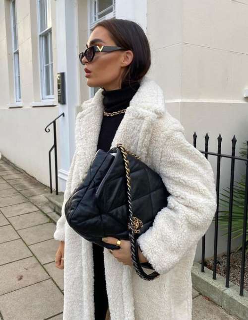 Manteau de fourrure éco-fourrure 2022: tendances, couleurs, modèles de mode, photos