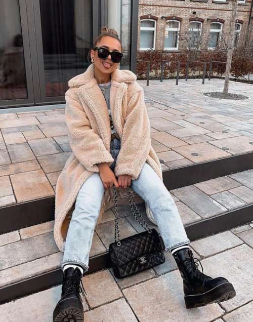 Manteau de fourrure éco-fourrure 2022: tendances, couleurs, modèles de mode, photos