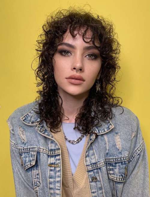 mulet pour cheveux bouclés