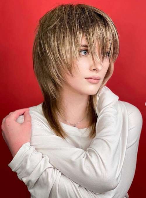 Maillet coupe de cheveux 2022: nouvelles photos pour différentes longueurs de cheveux