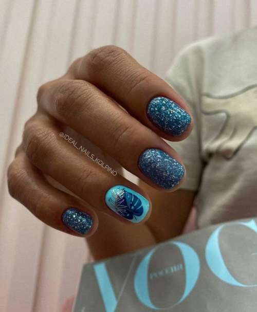 Manucure brillante 2022: photo du nouveau design des ongles