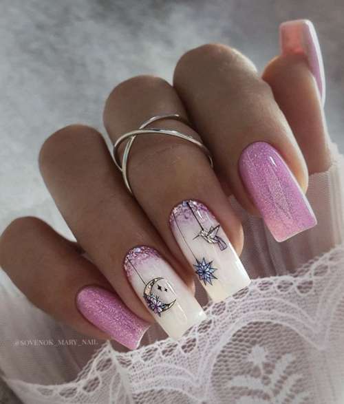 Manucure brillante 2022: photo du nouveau design des ongles