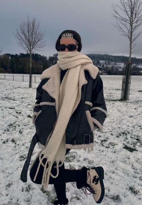 Manteaux en peau de mouton à la mode 2022: looks d'hiver pour femmes, tendances, modèles