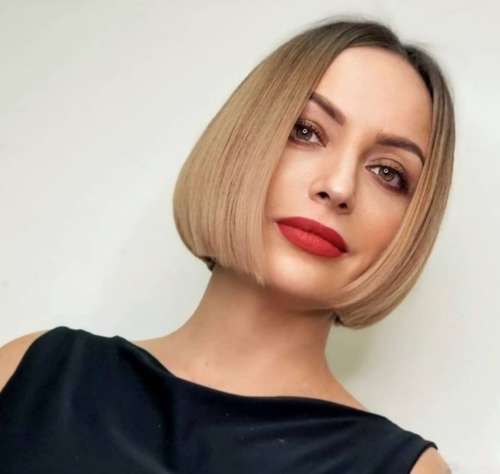 Coupe de cheveux Bob pour cheveux courts: tendances 2022, types, photos