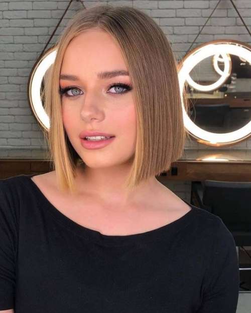 Coupe de cheveux Bob pour cheveux courts: tendances 2022, types, photos