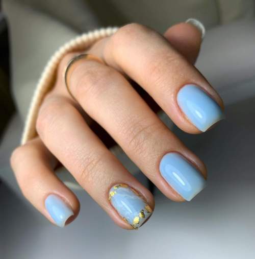 Base camouflée bleue