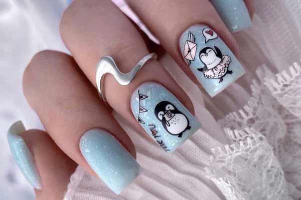 Idées photo nouveautés manucure du Nouvel An