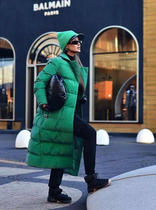 Doudounes femme hiver 2022: modèles tendances, images à la mode