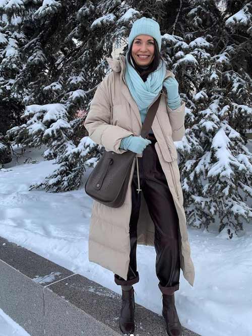 Que porter avec une longue doudoune