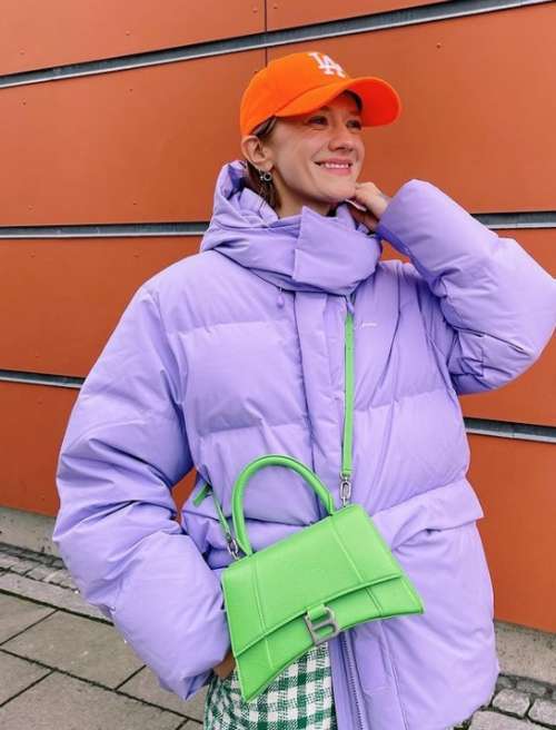 Images à la mode avec des doudounes