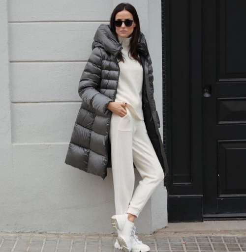 Doudounes femme hiver 2022: modèles tendances, images à la mode