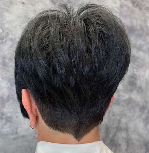 photo coupe de cheveux pixie bob