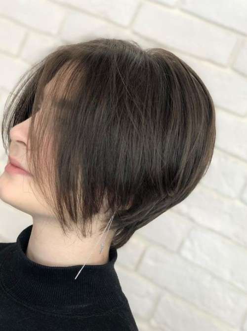 coupe longue pixie bob pour cheveux fins
