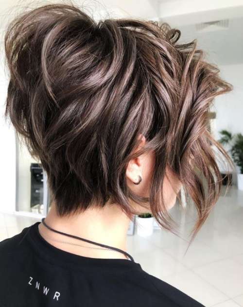 Coupe de cheveux Pixie-bob: photos de coupes de cheveux de tous les côtés