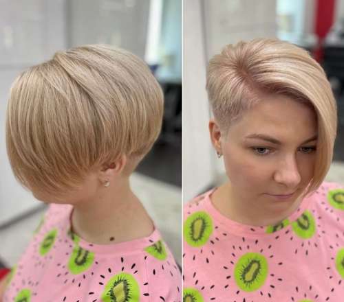 Coupe de cheveux Pixie-bob: photos de coupes de cheveux de tous les côtés