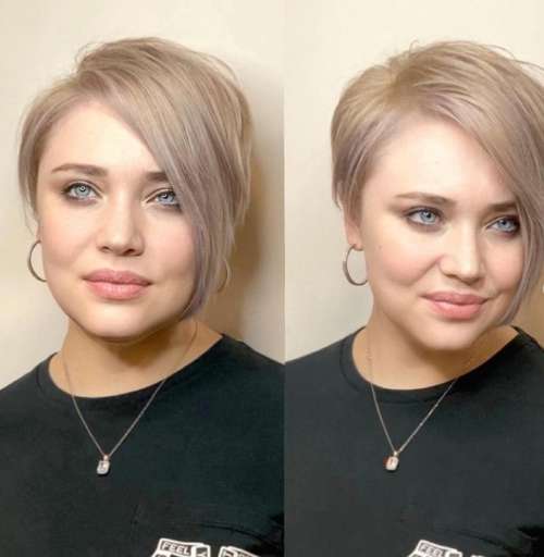Coupe de cheveux Pixie-bob: photos de coupes de cheveux de tous les côtés