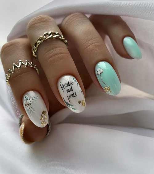 Conception vert clair