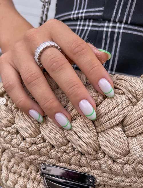 double vert français