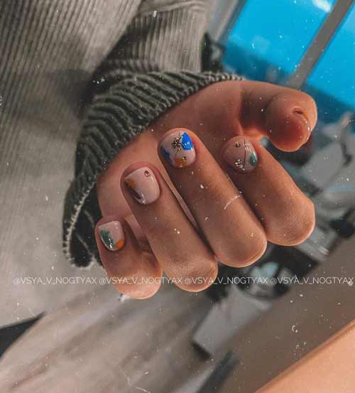 Manucure pour les ongles très courts : belles idées, photos