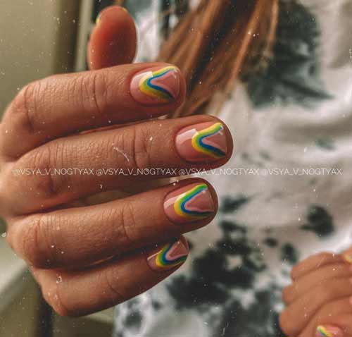 Dessiner sur des ongles courts