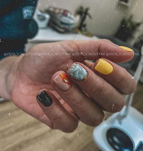 Conception d'ongles très courts