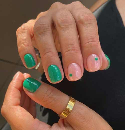 Belle manucure pour les ongles courts