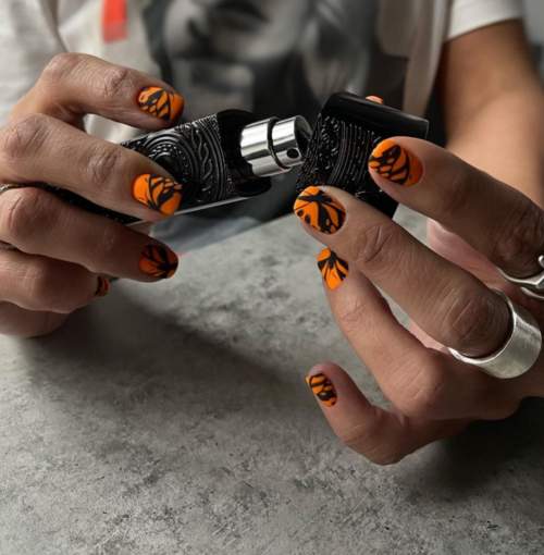 Manucure pour ongles très courts : belles couleurs, idées 2022, photo