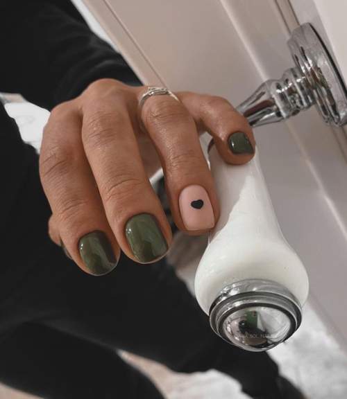 Manucure pour ongles très courts : belles couleurs, idées 2022, photo