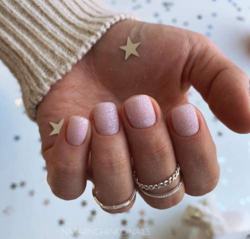 Manucure pour ongles très courts : belles couleurs, idées 2022, photo