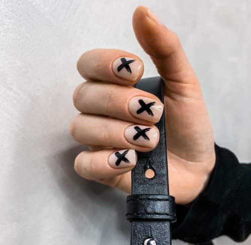 Manucure pour ongles très courts : belles couleurs, idées 2022, photos