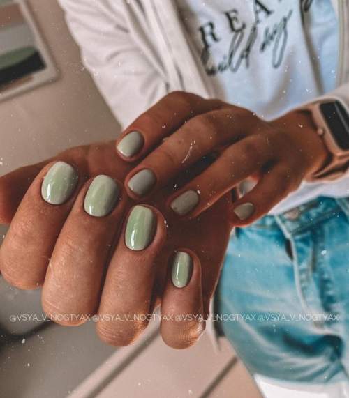 Manucure pour ongles très courts : belles couleurs, idées 2022, photos