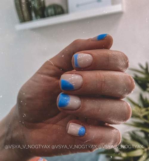 Manucure pour ongles très courts : belles couleurs, idées 2022, photos