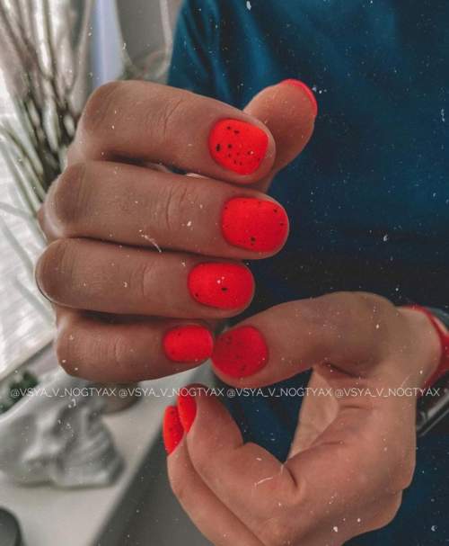 Manucure pour ongles très courts : belles couleurs, idées 2022, photo