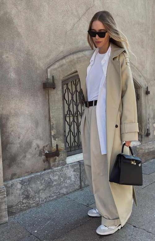 comment porter une chemise blanche oversize