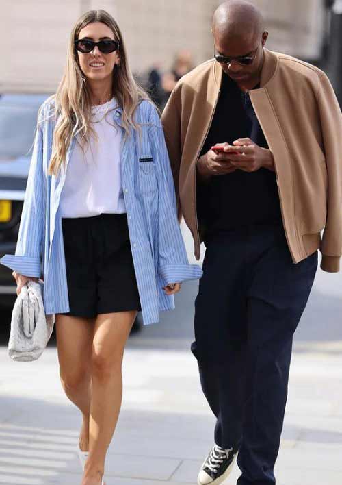 Chemise oversize 2022: tendances, comment porter, images de femmes