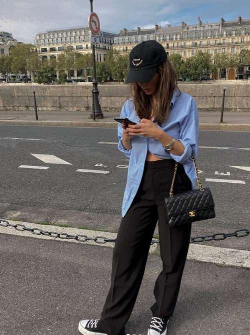 Chemise oversize 2022: tendances, comment porter, images de femmes