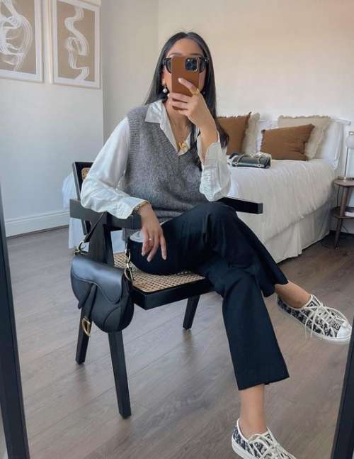 Chemise oversize 2022: tendances, comment porter, images de femmes