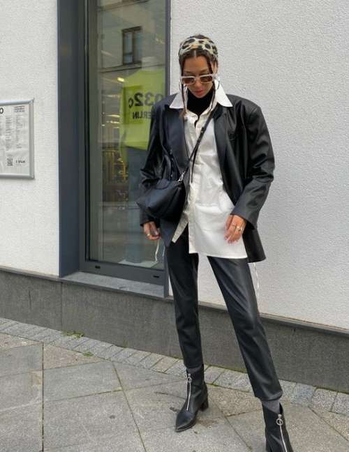 Chemise oversize 2022: tendances, comment porter, images de femmes