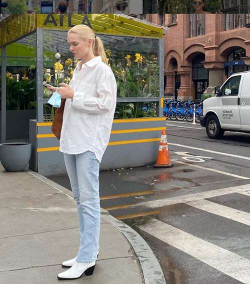 Chemise oversize 2022: tendances, comment porter, images de femmes