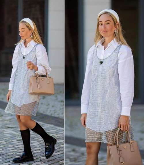 Chemise oversize 2022: tendances, comment porter, images de femmes
