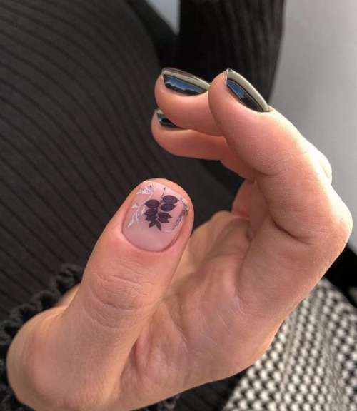 Manucure hiver 2022 : tendances, belles photos de nouveau design