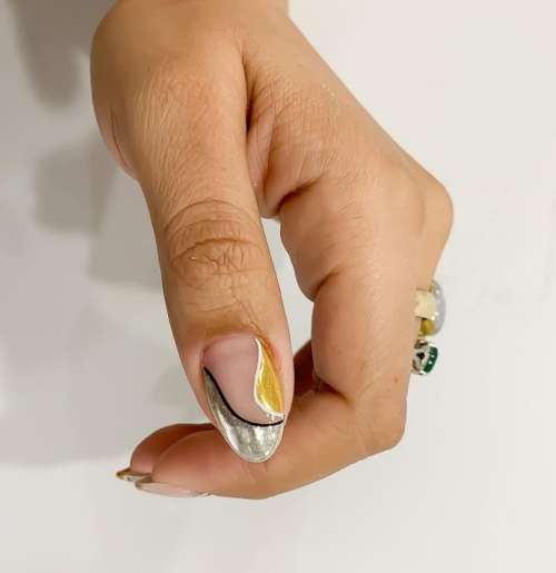 Veste du Nouvel An 2022 : manucure pour la rencontre de l'Année du Tigre d'Eau