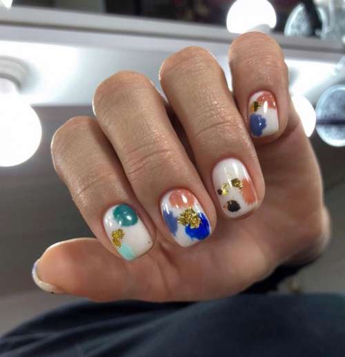 Frottis avec du papier d'aluminium