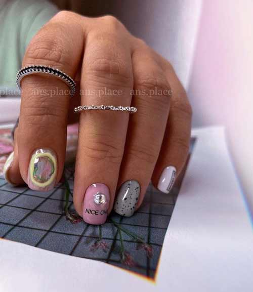 Coups sur la conception des ongles