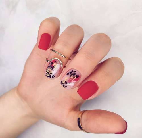 Conception "coups sur les ongles": belles idées manucure, nouveautés