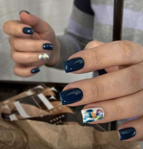 Conception "coups sur les ongles": belles idées manucure, nouveautés