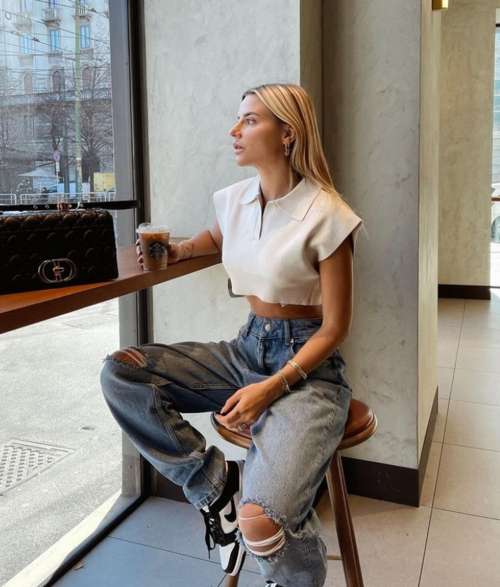 Jeans mode printemps-été 2022: tendances, photos, images