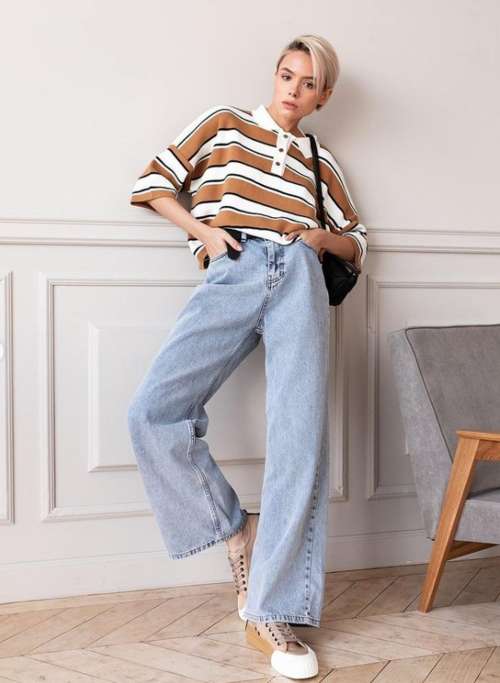 Jeans mode printemps-été 2022: tendances, photos, images