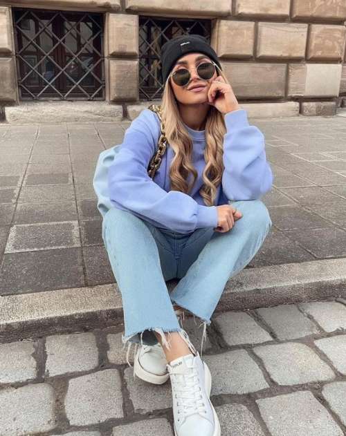 Jeans mode printemps-été 2022: tendances, photos, images