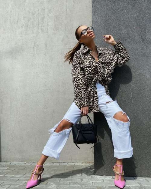 Jeans mode printemps-été 2022: tendances, photos, images